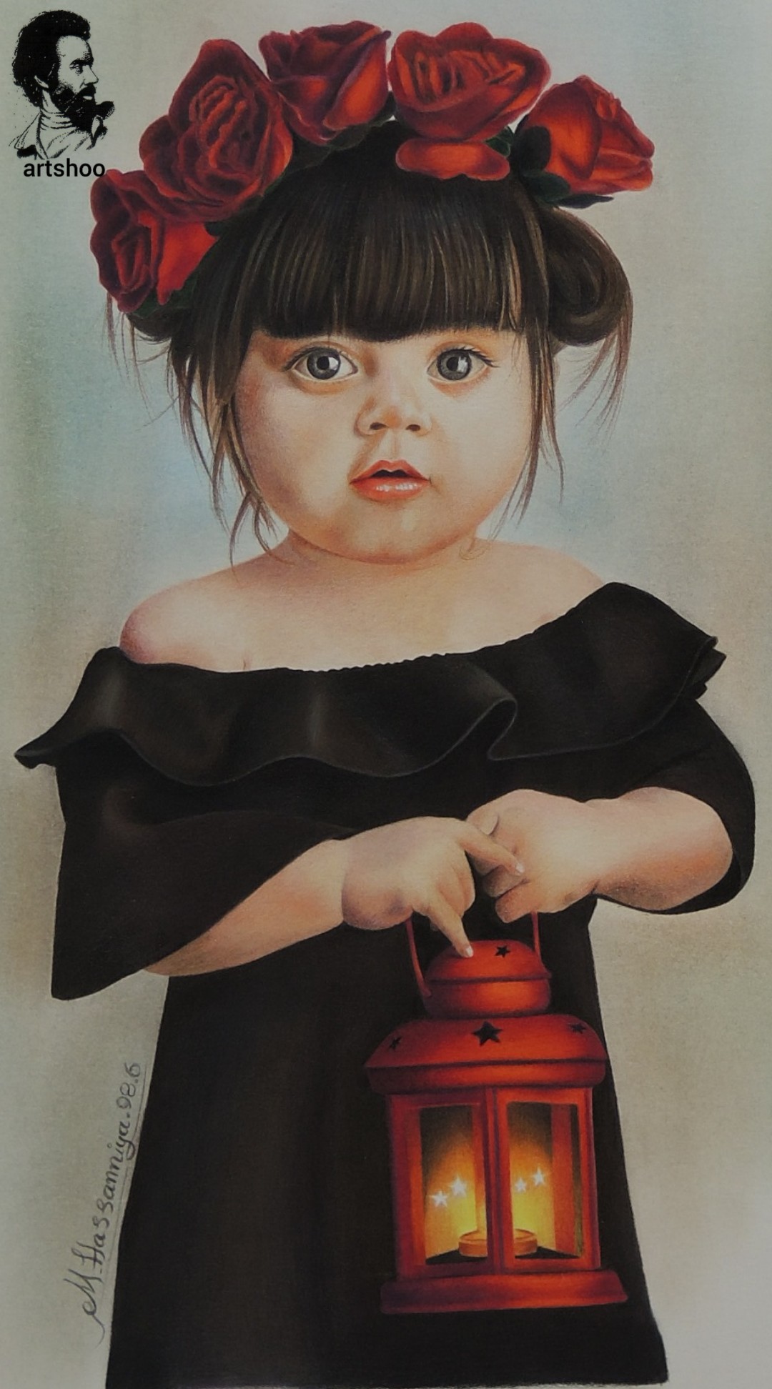 نقاشی مدادرنگی اورژینال